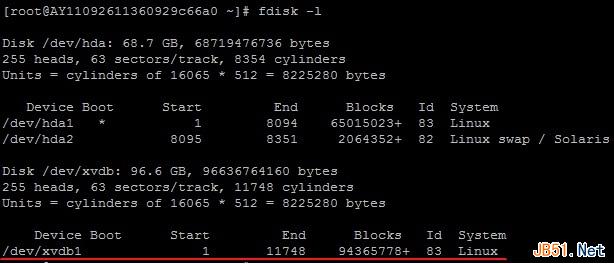 阿里云云服务器Linux系统挂载数据盘图文教程