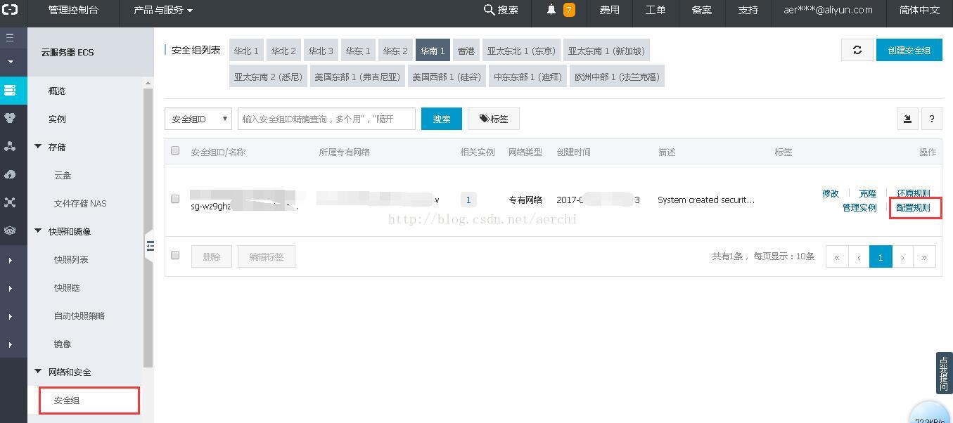 阿里云ECS云服务器未添加安全组规则设置导致通过公网IP地址不能访问 阿里云ECS云服务器未添加安全组规则设置导致通过公网IP地址不能访问
