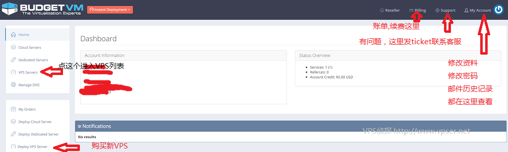 超低价+支持支付宝:美国BudgetVM的VPS主机购买及使用教程