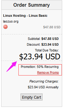 使用Dudrop美国虚拟主机架设网站的购买流程及评测分享