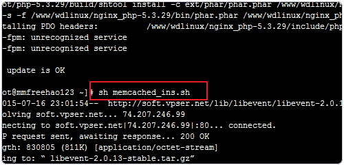 SCP远程VPS快速搬家和WDCP升级php5.3安装memcached和eaccelerator教程