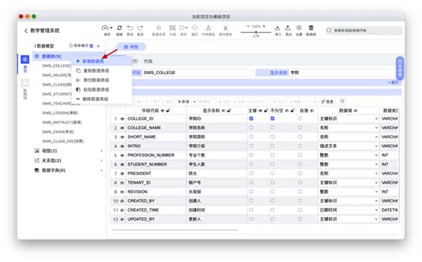 国产开源数据库设计工具chiner(PowerDesigner替代软件) 国产开源数据库设计工具chiner(PowerDesigner替代软件)