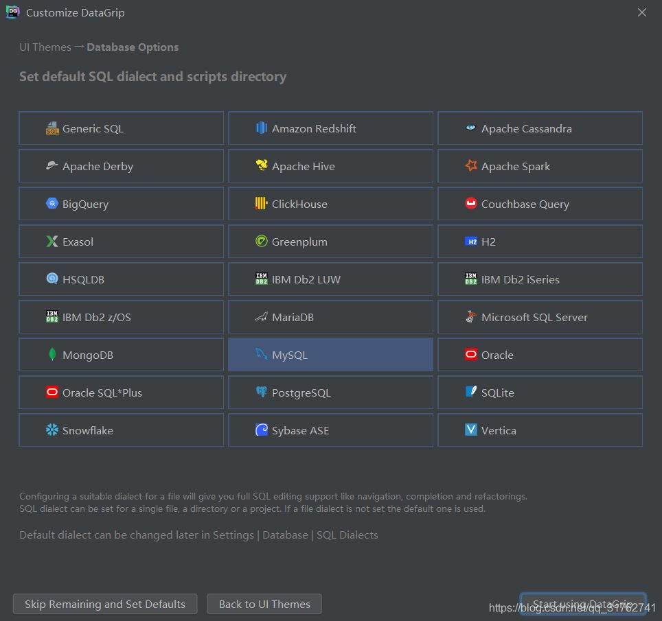JetBrains DataGrip安装和使用的详细教程 JetBrains DataGrip安装和使用的详细教程