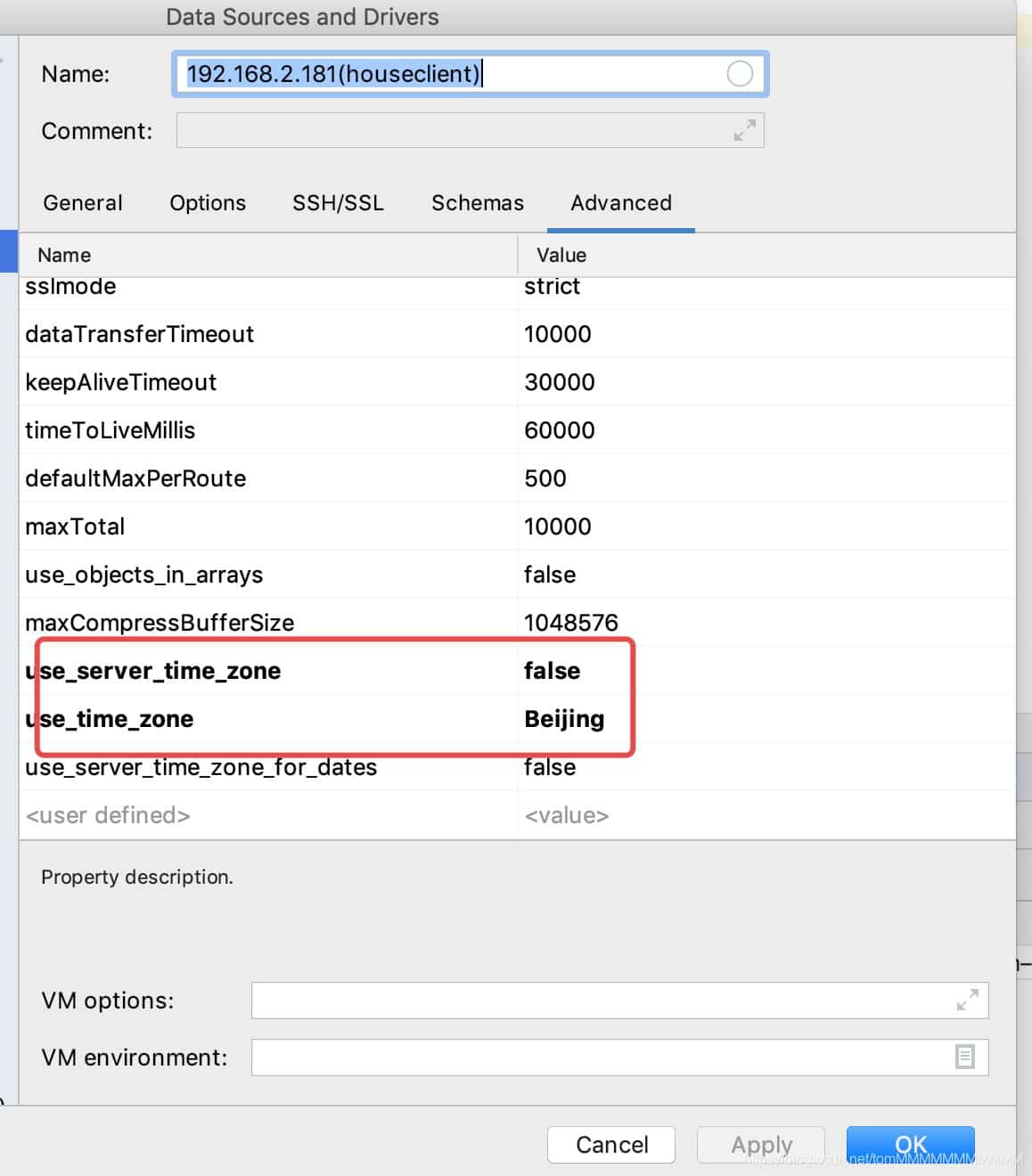 dataGrip显示clickhouse时间字段不正确的问题 dataGrip显示clickhouse时间字段不正确的问题