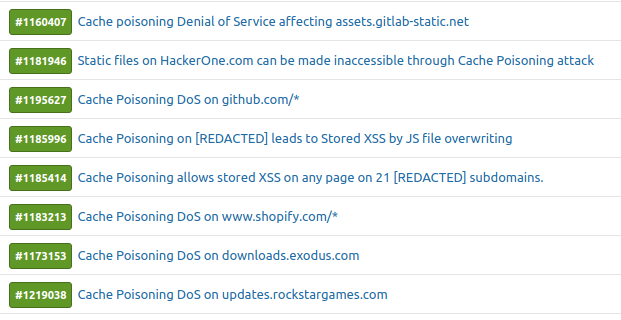 研究人员发现 70 个 Web 缓存中毒漏洞,涉及 GitHub/GitLab 等 研究人员发现 70 个 Web 缓存中毒漏洞,涉及 GitHub/GitLab 等